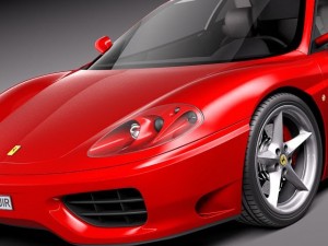 Ferrari 360 Modena coupe Modèle 3D