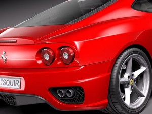 Ferrari 360 Modena coupe Modèle 3D