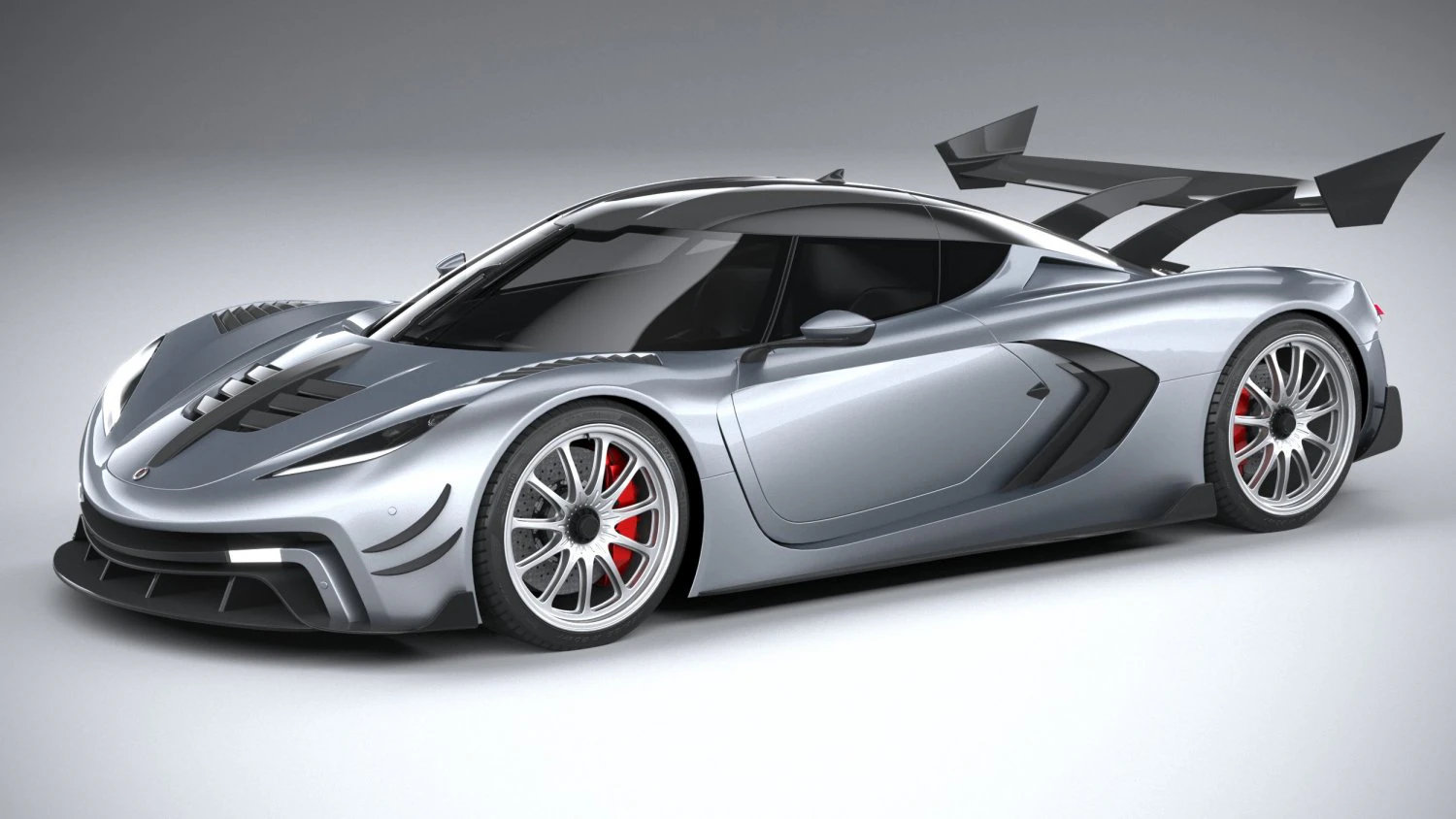 Generic Hypercar 2022 3D Model .c4d .max .obj .3ds .fbx .stl .blend 