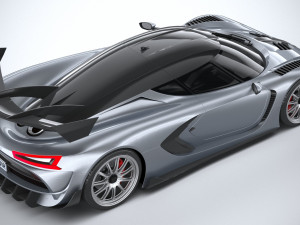 Generic Hypercar 2022 Model 3D