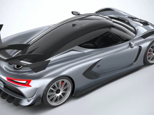 Generic Hypercar 2022 3D Model