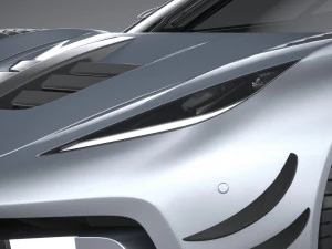 Generic Hypercar 2022 3D Model