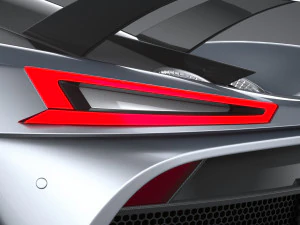 Generic Hypercar 2022 3D Model