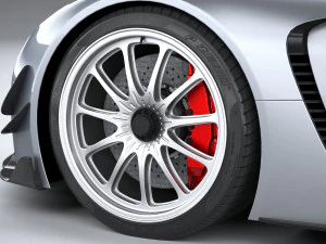 Generic Hypercar 2022 3D Model
