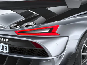 Generic Hypercar 2022 3D Model
