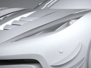 Generic Hypercar 2022 3D Model