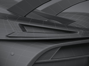 Generic Hypercar 2022 lowpoly Modèle 3D