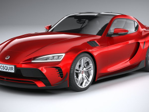 Generic Sport Car 2022 3D Модель