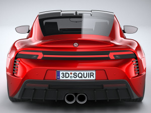 Generic Sport Car 2022 3D Модель