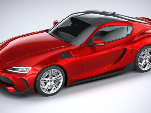 Generic Sport Car 2022 3D Модель