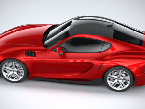 Generic Sport Car 2022 3D Модель