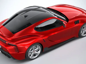 Generic Sport Car 2022 3D Model