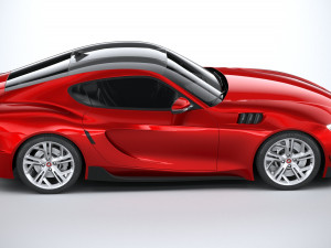 Generic Sport Car 2022 3D Модель