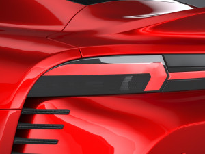 Generic Sport Car 2022 3D Модель
