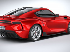 Generic Sport Car 2022 3D Модель