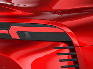Generic Sport Car 2022 3D Model