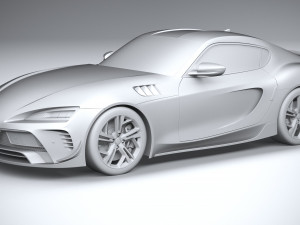 Generic Sport Car 2022 3D Модель