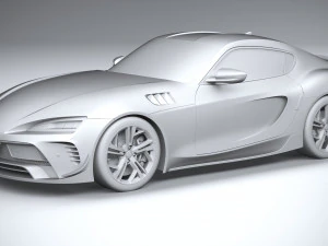 Generic Sport Car 2022 3D Model