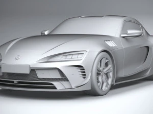 Generic Sport Car 2022 3D Model