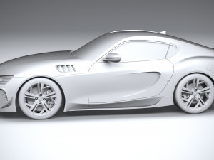 Generic Sport Car 2022 3D Модель