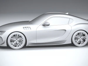 Generic Sport Car 2022 3D Model