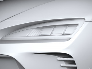 Generic Sport Car 2022 3D Модель