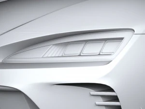 Generic Sport Car 2022 3D Model