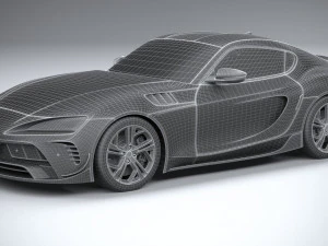 Generic Sport Car 2022 3D Model