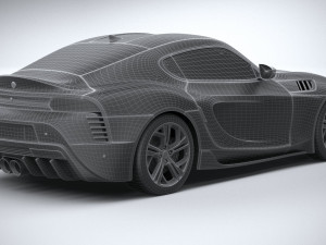 Generic Sport Car 2022 3D Модель