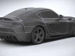 Generic Sport Car 2022 3D Model