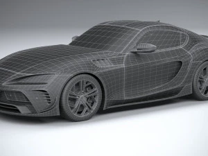 Generic Sport Car 2022 3D Model