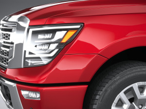 Nissan Titan Kingcab 2021 Model 3D