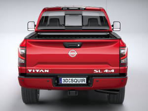 Nissan Titan Kingcab 2021 Model 3D