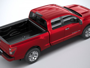 Nissan Titan Kingcab 2021 Model 3D