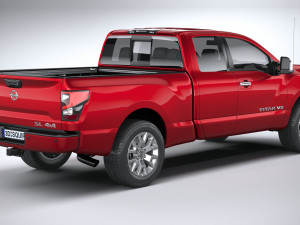 Nissan Titan Kingcab 2021 Model 3D