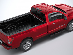 Nissan Titan Singlecab 2021 3D Model