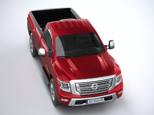 Nissan Titan Singlecab 2021 3D Model