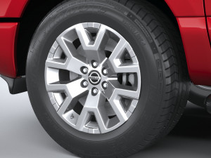 Nissan Titan Singlecab 2021 3D Model