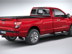 Nissan Titan Singlecab 2021 3D Model