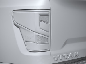 Nissan Titan Singlecab 2021 3D Model