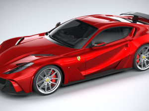 Novitec Ferrari 812 N-Largo 2021 3D-Modell