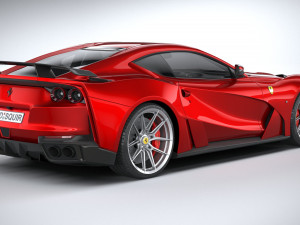 Novitec Ferrari 812 N-Largo 2021 3D-Modell