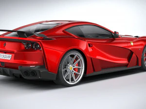 Novitec Ferrari 812 N-Largo 2021 3D Model