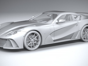 Novitec Ferrari 812 N-Largo 2021 3D-Modell