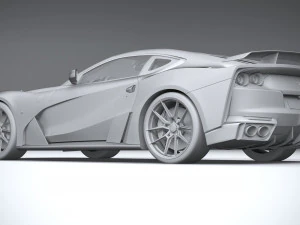 Novitec Ferrari 812 N-Largo 2021 3D Model