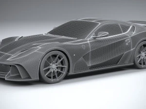 Novitec Ferrari 812 N-Largo 2021 3D Model