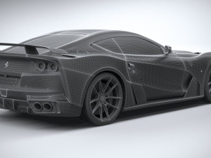 Novitec Ferrari 812 N-Largo 2021 3D-Modell