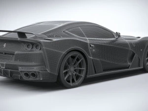 Novitec Ferrari 812 N-Largo 2021 3D Model