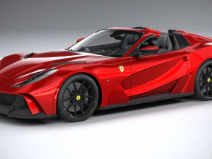 Novitec Ferrari 812 N-Largo Convertible 2021 3D Модель