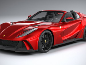 Novitec Ferrari 812 N-Largo Convertible 2021 Modello 3D